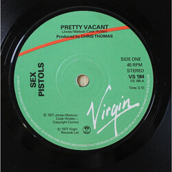 Sex Pistols Pretty Vacant USED VINYL 7INCH 45 RPM SINGLE REPRESS STEREO