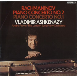 Sergei Vasilyevich Rachmaninoff / Vladimir Ashkenazy / André Previn / The London Symphony Orchestra Piano Concerto No.2 / Piano Concerto No.1 Vinyl LP