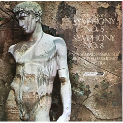 Ludwig van Beethoven / Wiener Philharmoniker / Hans Schmidt-Isserstedt Symphony No. 5 / Symphony No. 8 Vinyl LP USED