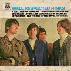 The Kinks Well Respected Kinks Vinyl LP USED