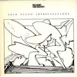 Richard Grossman Solo Piano Improvisations Vinyl LP USED
