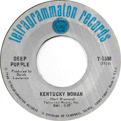 Deep Purple Kentucky Woman USED VINYL 7INCH 45 RPM SINGLE STYRENE MONO