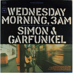 Simon & Garfunkel Wednesday Morning, 3 A.M. Vinyl LP USED