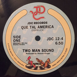 Two Man Sound Que Tal America USED VINYL 12INCH 33 S RPM