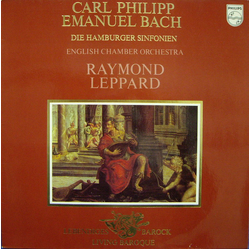 Carl Philipp Emanuel Bach / English Chamber Orchestra / Raymond Leppard Die Hamburger Sinfonien Vinyl LP USED