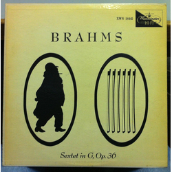 Johannes Brahms / Wiener Konzerthausquartett Sextet In G Major For Strings, Op. 36 Vinyl LP USED