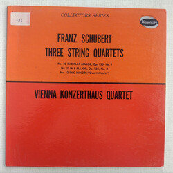 Franz Schubert / Wiener Konzerthausquartett String Quartets Nos. 10,11,12 Vinyl LP USED