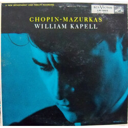 Frédéric Chopin / William Kapell Mazurkas Vinyl LP USED