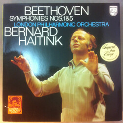 Bernard Haitink / Ludwig van Beethoven Symphonies Nos. 1 & 5 Vinyl LP USED