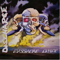 Discharge Massacre Divine Vinyl LP USED