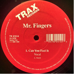 Mr. Fingers Can You Feel It / Distant Planet USED VINYL 12INCH 33 S RPM