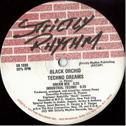 Black Orchid (3) Techno Dreams / Baby Baby VINYL 12" USED