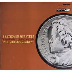 Ludwig Van Beethoven / Weller-Quartett Beethoven Quartets Vinyl LP USED