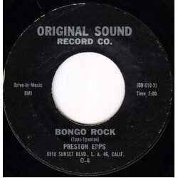 Preston Epps Bongo Rock / Bongo Party USED VINYL 7INCH 45 RPM SINGLE STYRENE