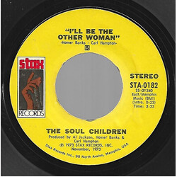 Soul Children I'll Be The Other Woman USED VINYL 7INCH 45 RPM SINGLE STYRENE STEREO