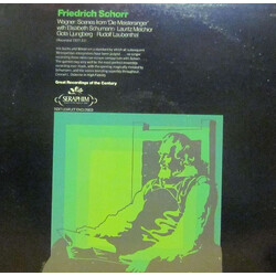 Friedrich Schorr / Richard Wagner Scenes From "Die Meistersinger" Vinyl LP USED