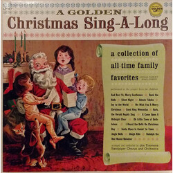 Jim Timmens / The Sandpiper Chorus And Orchestra A Golden Christmas Sing-A-Long Vinyl LP USED