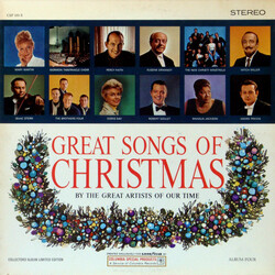 Various Great Songs Of Christmas (By The Great Artists Of Our Time) Vinyl LP USED