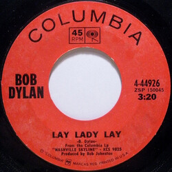 Bob Dylan Lay Lady Lay VINYL 7" USED