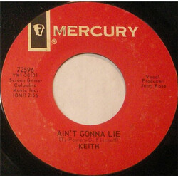 Keith (2) Ain't Gonna Lie / Our Love Started All Over Again USED VINYL 7INCH 45 RPM