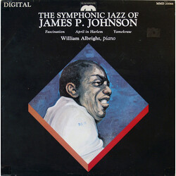 James Price Johnson / William Albright The Symphonic Jazz Of James P. Johnson Vinyl LP USED