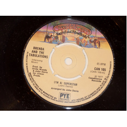 Brenda & The Tabulations (I'm A) Superstar Vinyl 7" USED