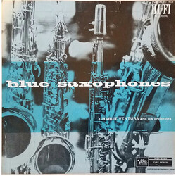 Charlie Ventura And His Orchestra Blue Saxophones Vinyl LP USED