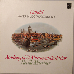 Georg Friedrich Händel / The Academy Of St. Martin-in-the-Fields / Sir Neville Marriner Water Music = Wassermusik Vinyl LP USED