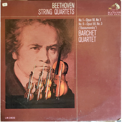 Ludwig van Beethoven / Barchet-Quartett String Quartets Vinyl LP USED