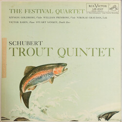 Franz Schubert / The Festival Quartet / Stuart Sankey Trout Quintet Vinyl LP USED