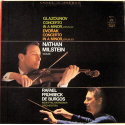 Alexander Glazunov / Antonín Dvořák / Nathan Milstein / Rafael Frühbeck De Burgos / New Philharmonia Orchestra Concerto in A Minor, Opus 82 / Concerto