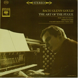 Johann Sebastian Bach / Glenn Gould The Art Of The Fugue, Volume 1 (First Half) Fugues 1-9 Vinyl LP USED