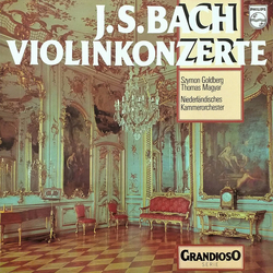 Johann Sebastian Bach / Szymon Goldberg / Thomas Magyar / Netherlands Chamber Orchestra Violinkonzerte Vinyl LP USED