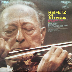 Jascha Heifetz Heifetz On Television Vinyl LP USED
