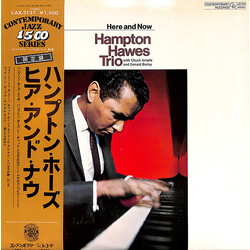 Hampton Hawes Trio Here And Now Vinyl LP USED