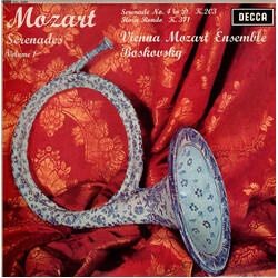 Wolfgang Amadeus Mozart / Wiener Mozart Ensemble / Willi Boskovsky Serenades Volume 1 Vinyl LP USED