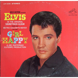 Elvis Presley Girl Happy Vinyl LP USED