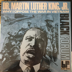 Dr. Martin Luther King, Jr. Why I Oppose The War In Vietnam Vinyl LP USED
