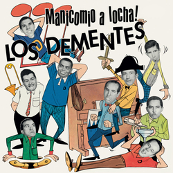 Los Dementes Manicomio A Locha Vinyl LP USED