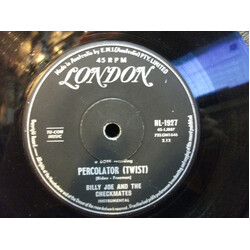 Billy Joe & The Checkmates Percolator (Twist) / Round & Round & Round & Round USED VINYL 7INCH 45 RPM SINGLE