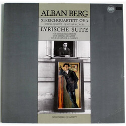 Alban Berg / Schoenberg Quartet Streichquartett Op. 3 /  Lyrische Suite Für Streichquartett Vinyl LP USED