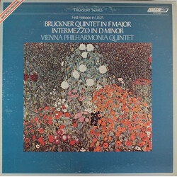Anton Bruckner / The Vienna Philharmonia Quintet Quintet In F Major, Intermezzo In D Minor Vinyl LP USED