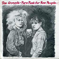 The Gonads Pure Punk For Row People USED VINYL 7INCH 45 RPM EP