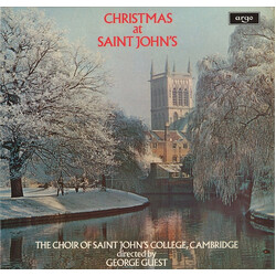 St. John's College Choir / George Guest (2) Christmas At Saint John's Vinyl LP USED