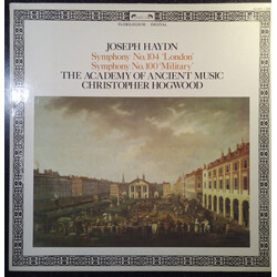 Joseph Haydn / The Academy Of Ancient Music / Christopher Hogwood Symphony No. 104 "London", Symphony No. 100 "Military" Vinyl LP USED