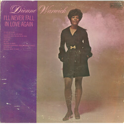 Dionne Warwick I'll Never Fall In Love Again Vinyl LP USED