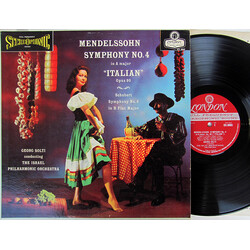 Felix Mendelssohn-Bartholdy / Franz Schubert / Georg Solti / Israel Philharmonic Orchestra Symphony No. 4 In A Major, Opus 90 "Italian" · Symphony No.