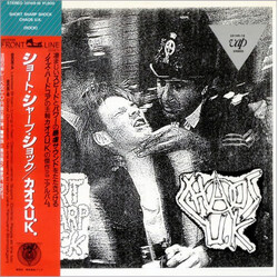 Chaos UK Short Sharp Shock Vinyl LP USED