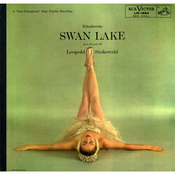 Pyotr Ilyich Tchaikovsky / Leopold Stokowski Swan Lake Acts Il And Ill Vinyl LP USED