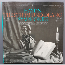 Joseph Haydn / Zagrebački Solisti / Antonio Janigro The Sturm Und Drang Symphonies Vol. 2 Vinyl LP USED